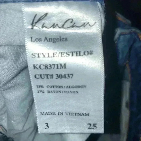 KanCan Distressed Boyfriend Jeans Size 25 - Picture 9 of 10